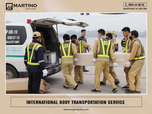 International remains transportation service | Martino Group