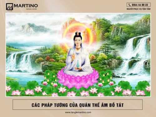 Các pháp tướng của Quán Thế Âm Bồ Tát