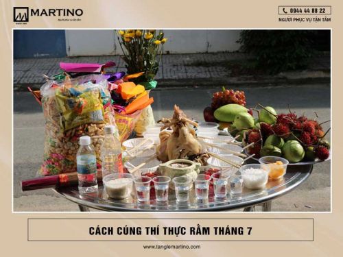 Cách cúng thí thực rằm tháng 7