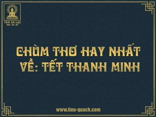 Chùm thơ về Tết Thanh Minh hay nhất