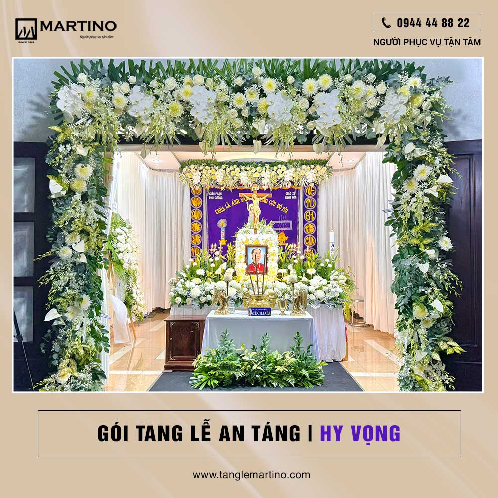 Gói tang lễ hy vọng dành cho người Công giáo