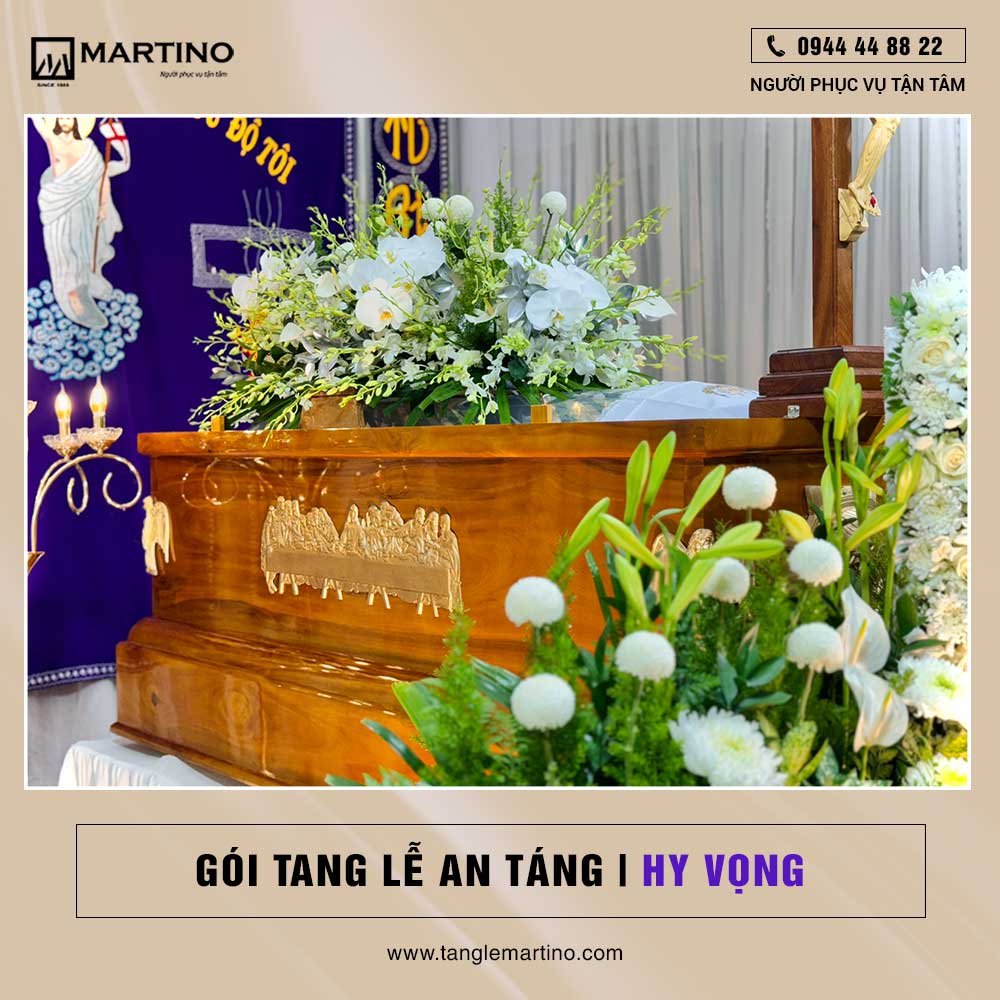 Gói tang lễ hy vọng dành cho người Công giáo