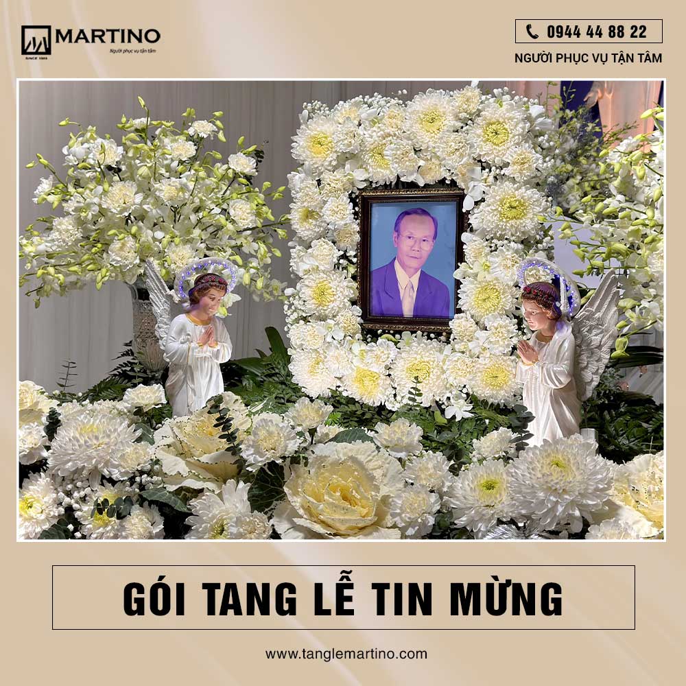 Trang  trí tang lễ Công giáo