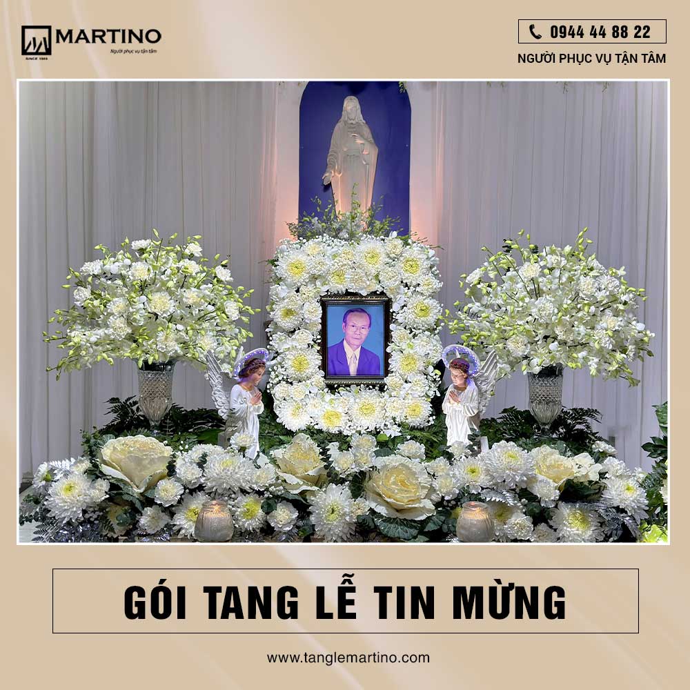 Trang  trí tang lễ Công giáo