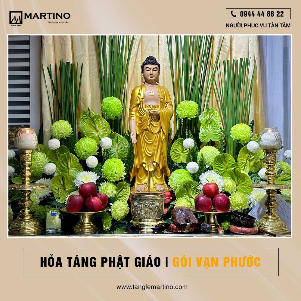 hỏa táng phật giáo gói Vạn Phước