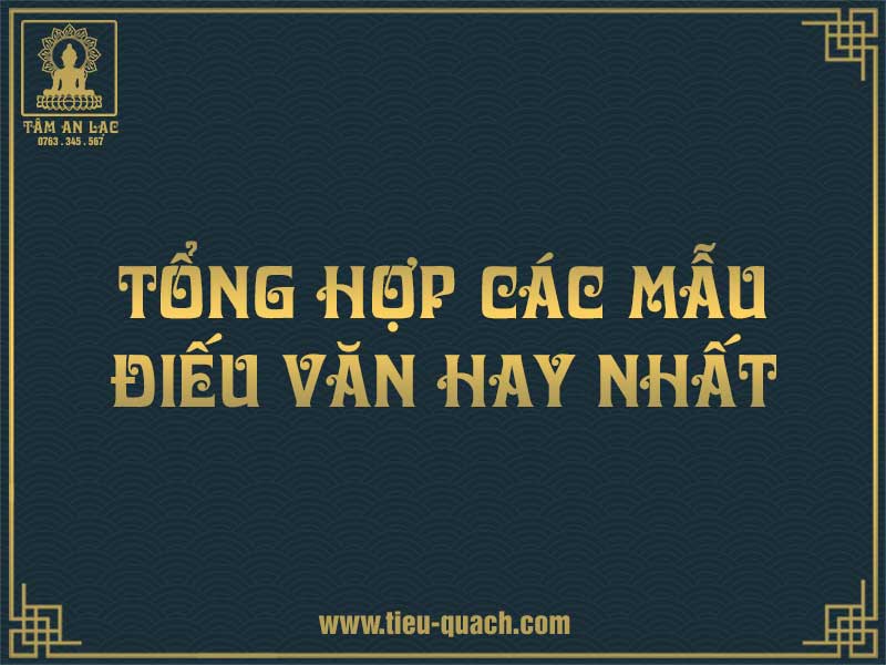 Mẫu điếu văn hay nhất, cảm động nhất đọc trong tang lễ