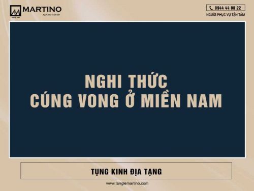 Nghi thức cúng vong miền Nam