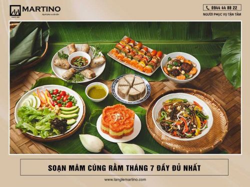 Soạn mâm cúng rằm tháng 7 đầy đủ nhất