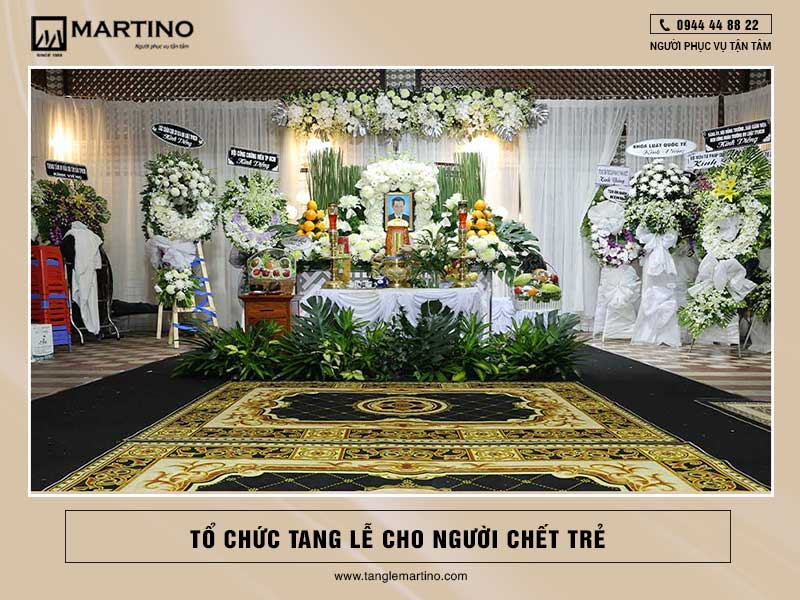 Tổ chức tang lễ cho người chết trẻ