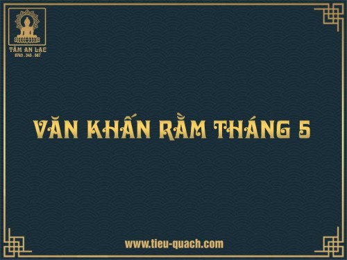 Văn khấn rằm 15 tháng 5 Âm Lịch